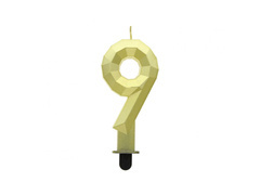 Lumânare de aur cu diamant - 9 - nouă