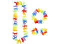 Set - set hawaiian colorat - 4 piese
