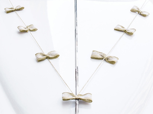 Set de decorațiuni auto Bows - 5 elemente.