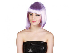 Peruca Pop Star violet - 1 buc.