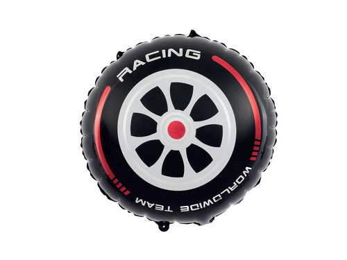 Racing Car Wheel balon de folie - 45x50 cm - 1 buc.
