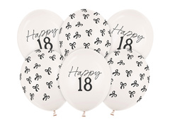 Set de baloane cu arc din latex - 30 cm - 6 buc.