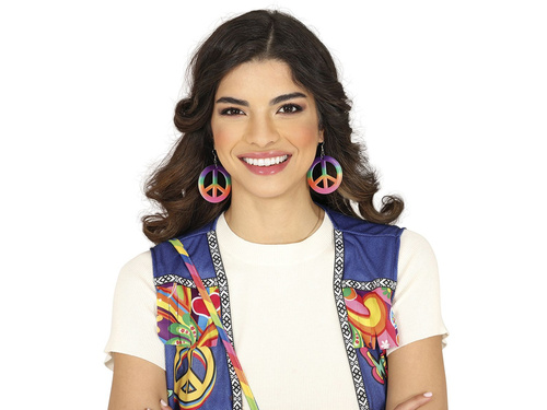 Cercei Pacyfka în culori - 1 pereche