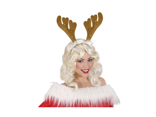 Bentiță din corn de ren cu clopoței și blană