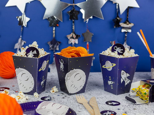 Cutii de popcorn Cosmos - 6 buc.