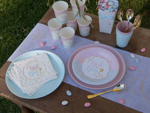 Cupe fată sau băiat? pentru dușul copilului - 270 ml - 10 buc.