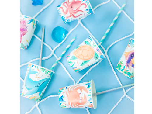 Pahare aniversare Ocean - 220 ml - 6 buc.