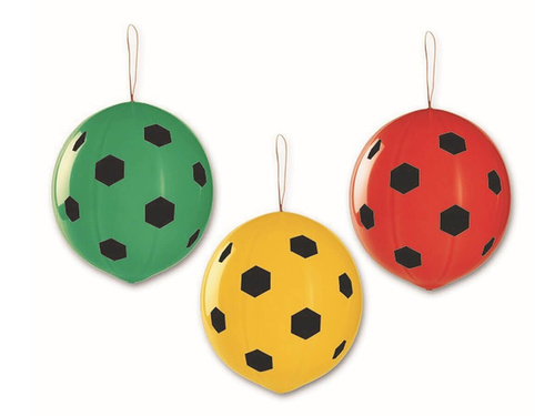 Balon Jumping Ball Football - 45 cm - 3 buc.