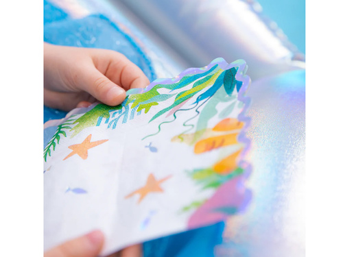 Șervețele aniversare Ocean - 33 cm - 10 buc.