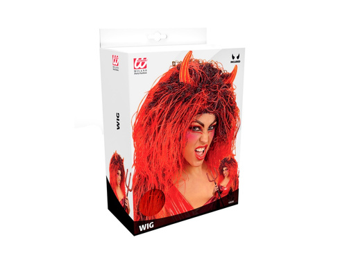Peruca de diavol extra-lungă
