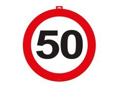 Semn de interzicere a decorării ușii 50 - 1 buc.