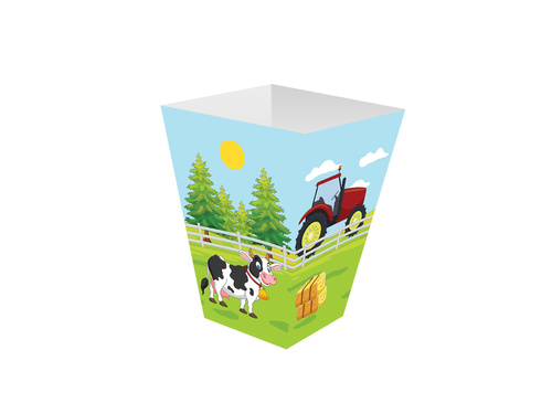 Cutii de popcorn agricole - 6 buc.