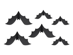 Decor suspendat Lilieci pentru Halloween - 6 buc.