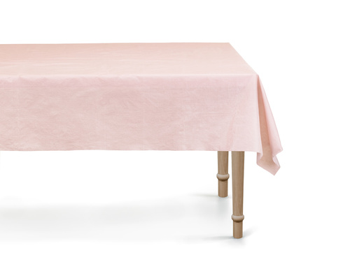 Față de masă roz - 180x120 cm - 1 buc.