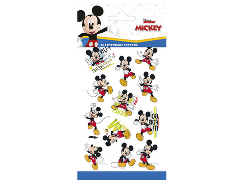 Tatuaje lavabile Mickey Mouse - 12 buc.