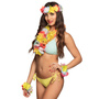 Set - set hawaiian colorat - 3 piese