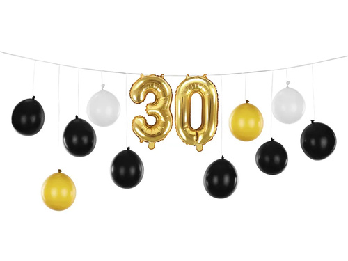 Set baloane aniversare 30 de ani - 1 set