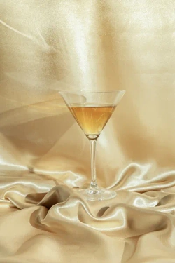 Satin simplu - auriu - 36 cm x 9 metri