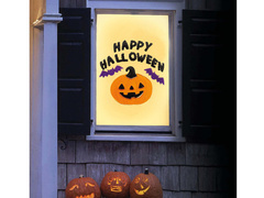 Stickere gel pentru ferestre Happy Halloween - 1 set