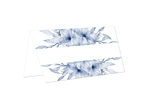 Viniete pliate cu flori - 10 buc.