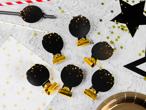 Fluierături de trompetă Sparkling drop-down - 6 buc