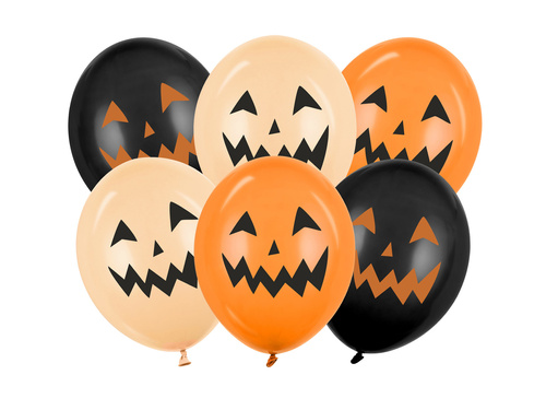Baloane latex dovleac - 30 cm - 50 buc.