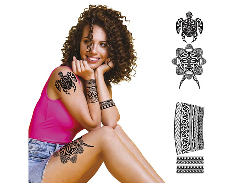 Tatuaje tribale lavabile