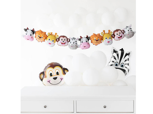 Balon ghirlanda Animale - 206 x 34 cm - 1 buc.