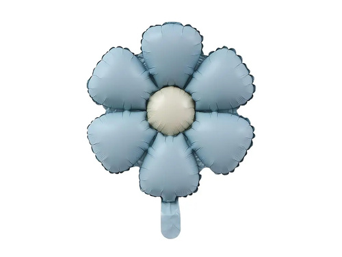 Balon de folie Floare albastră - 50 cm - 1 buc.