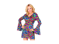 Costum cool din anii '70 - tema bulelor albastre