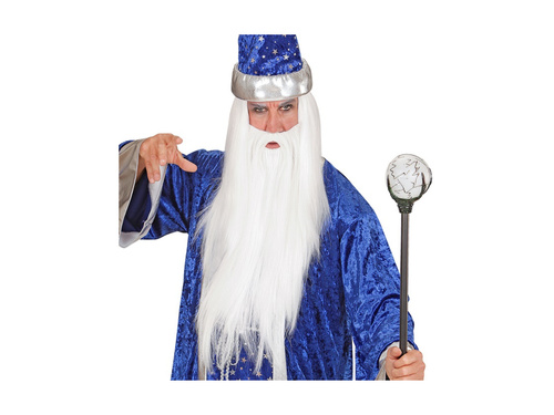 Peruca cu barbă de vrăjitor