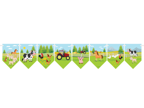 Steag agricol banner - 5 m - 1 buc.
