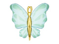 Balon din folie Mint Butterfly - 69 x 69 cm - 1 buc.