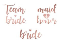 Tatuaje lavabile pentru femei cu trandafir auriu de seară - 13 buc.