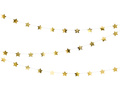 Ghirlandă banner Gold Stars - 360 cm - 1 buc.
