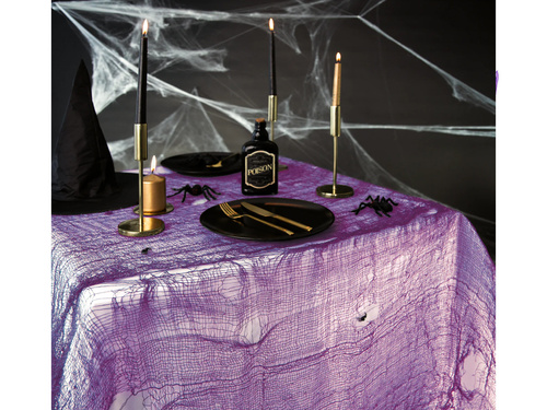 Plasă de Halloween mov - 76 x 300 cm - 1 buc.