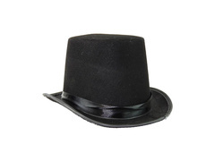 Pălărie cilindrică neagră - 1 buc.