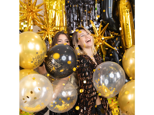 Baloane latex Happy New Year - 30 cm - 6 buc.