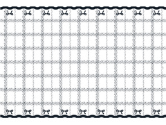 Pânză de masă aniversară Bows - 120 x 180 cm - 1 buc.