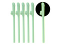 Paie de penis fluorescente - 6 buc.