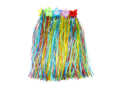 Fustă scurtă hawaiiană multicoloră - 1 buc.