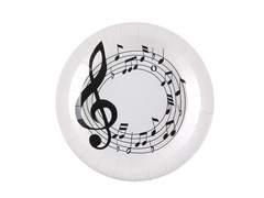 Farfurii de hârtie Pentacle - 22,5 cm - 10 buc.