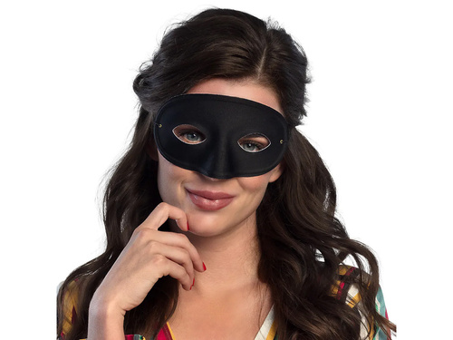 Mască de carnaval neagră - 1 buc.