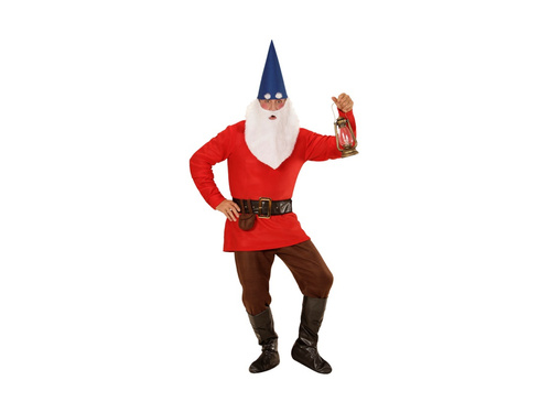 Costum gnom roșu