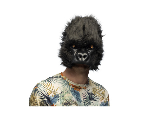 Mască de pluș gorilă