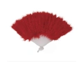 Evantai pană roșu - 1 buc.