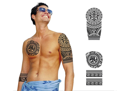 Tatuaje tribale lavabile