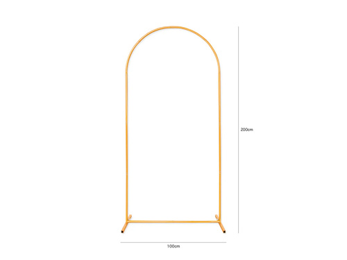 Cadru arc balon auriu - 100 x 200 cm - 1 buc.