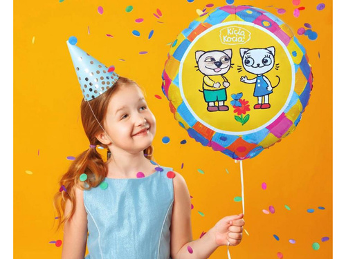 Balon folie pisoi - 46 cm - 1 buc.