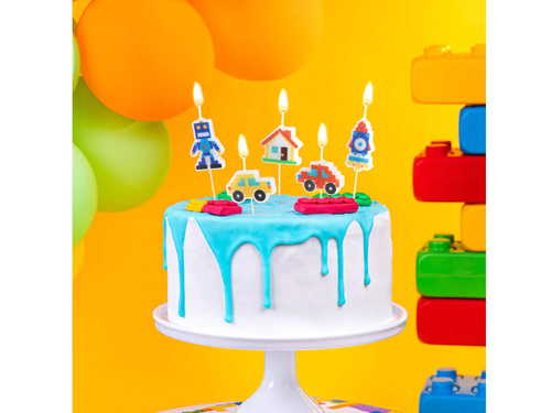 Lumânări de picnic Clockwork - 5 buc.